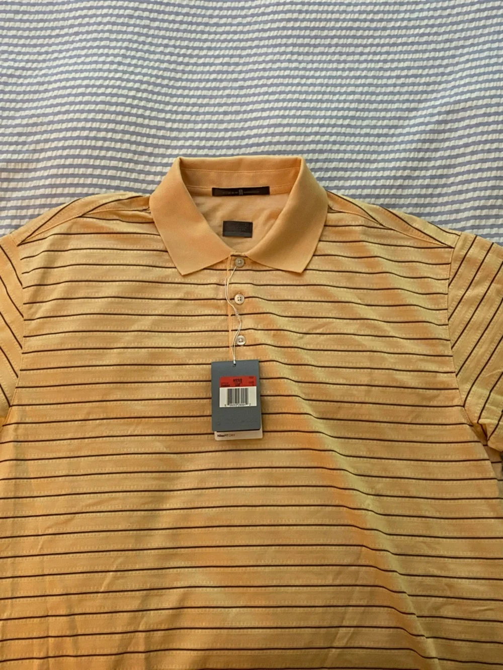 Nike Tiger Woods Men’s Polo Shirt - Pale Yellow